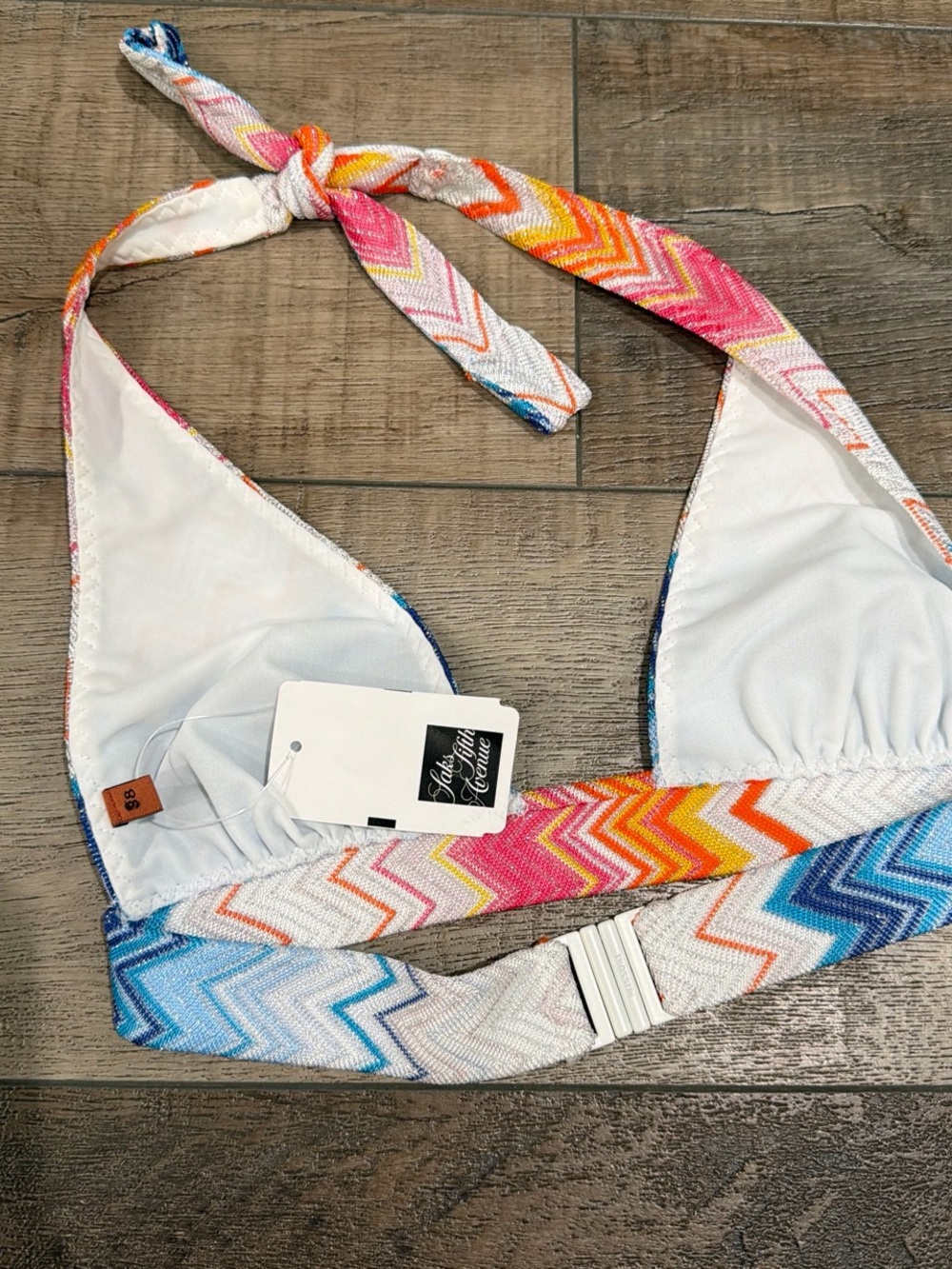 Missoni metallic zig zag halter top and skirt set - Picture 5 of 6